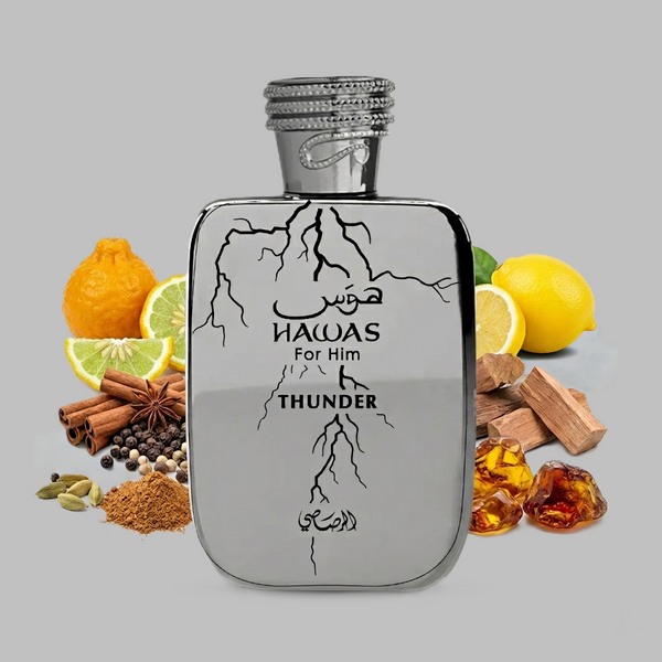 Rasasi Hawas Thunder Perfume Sample – Authentic Decant by Purely Perfume